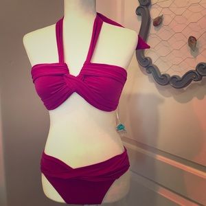 Seafolly Goddess two piece bikini New 12/L